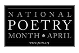 National Poetry Month